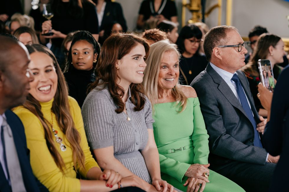 princess beatrice attends fashion's commitment to sustainability