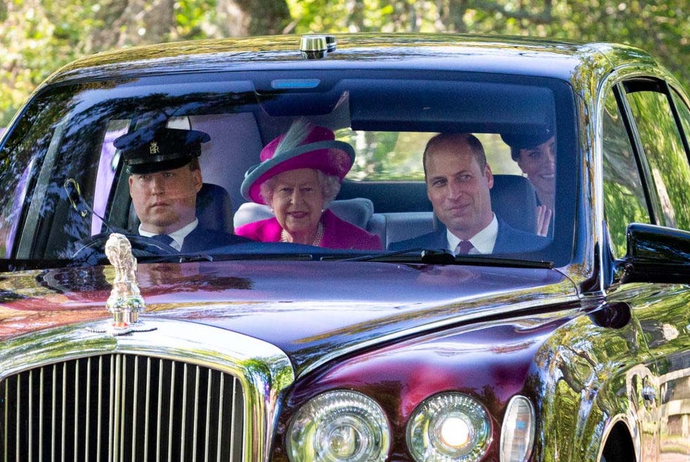 Royal Family Members Attend Crathie Kirk Church