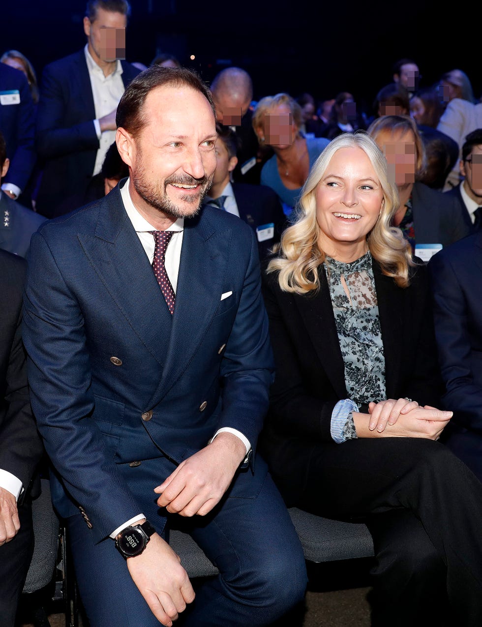 los principes haakon y mette marit de noruega