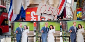 twenty four hours before the uk publication of prince harrys book entitled spare in which his controversial revelations are said to damage the monarchy, royal family souvenirs are on sale in the west end, on 9th january 2023, in london, england photo by richard baker in pictures via getty images