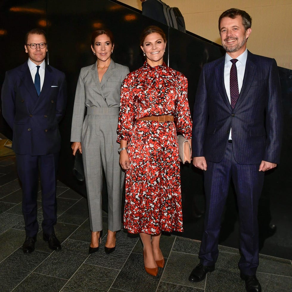 Principes de Dinamarca y príncipes de Suecia en Copenhague