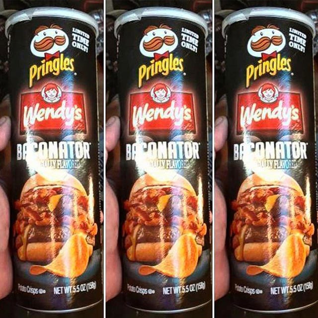 pringles wendy's baconator chips