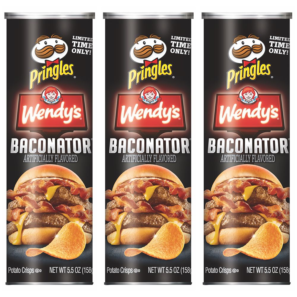 Pringles and Wendy's Have Partnered to Create New Baconator Chips
