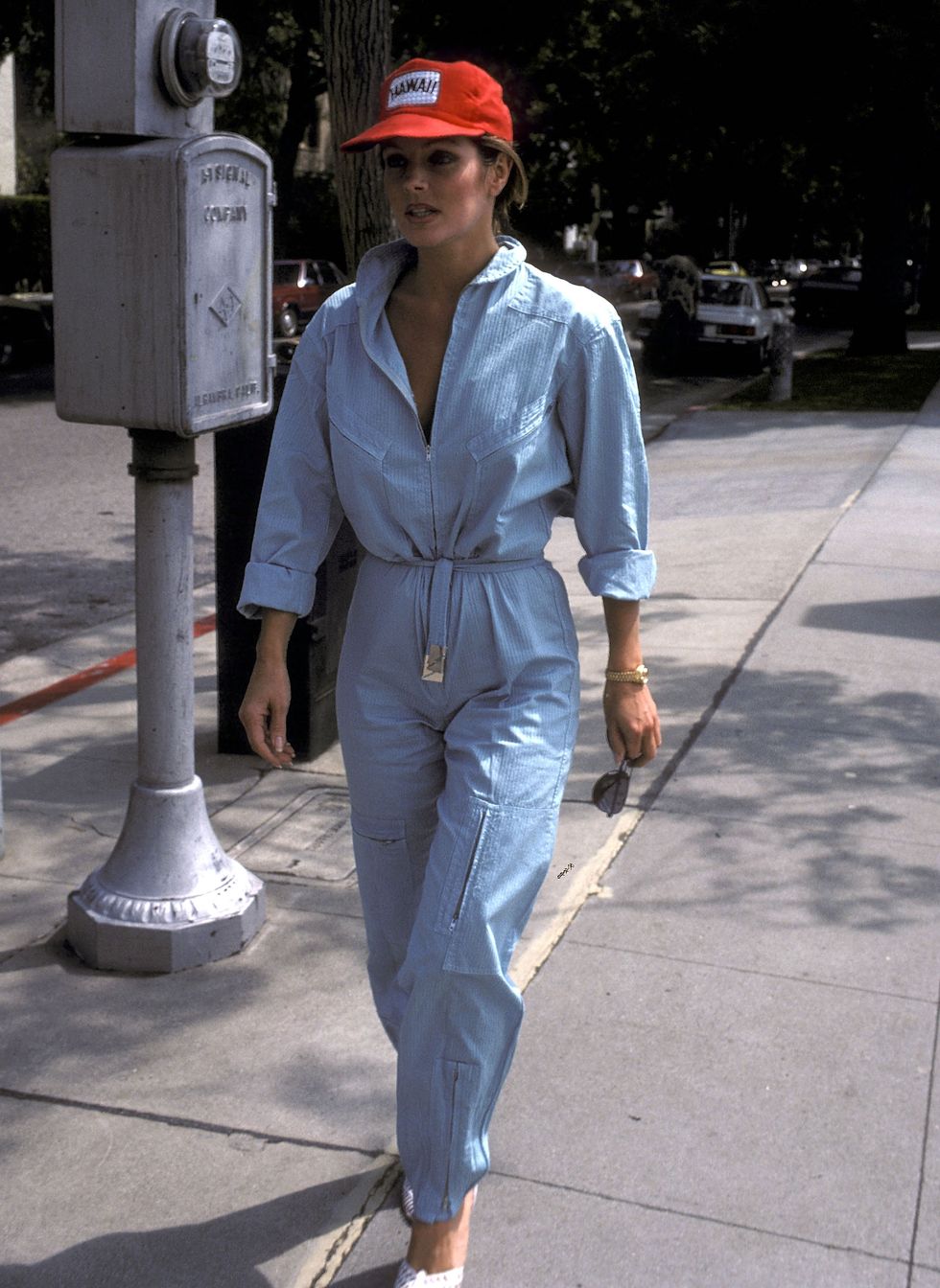 beverly hills, ca april 24 priscilla presley breaks from filming the pilot of the new abc television program those amazing animals on april 24, 1980 at wilshire boulevard in beverly hills, california photo by ron galellaron galella collection via getty images