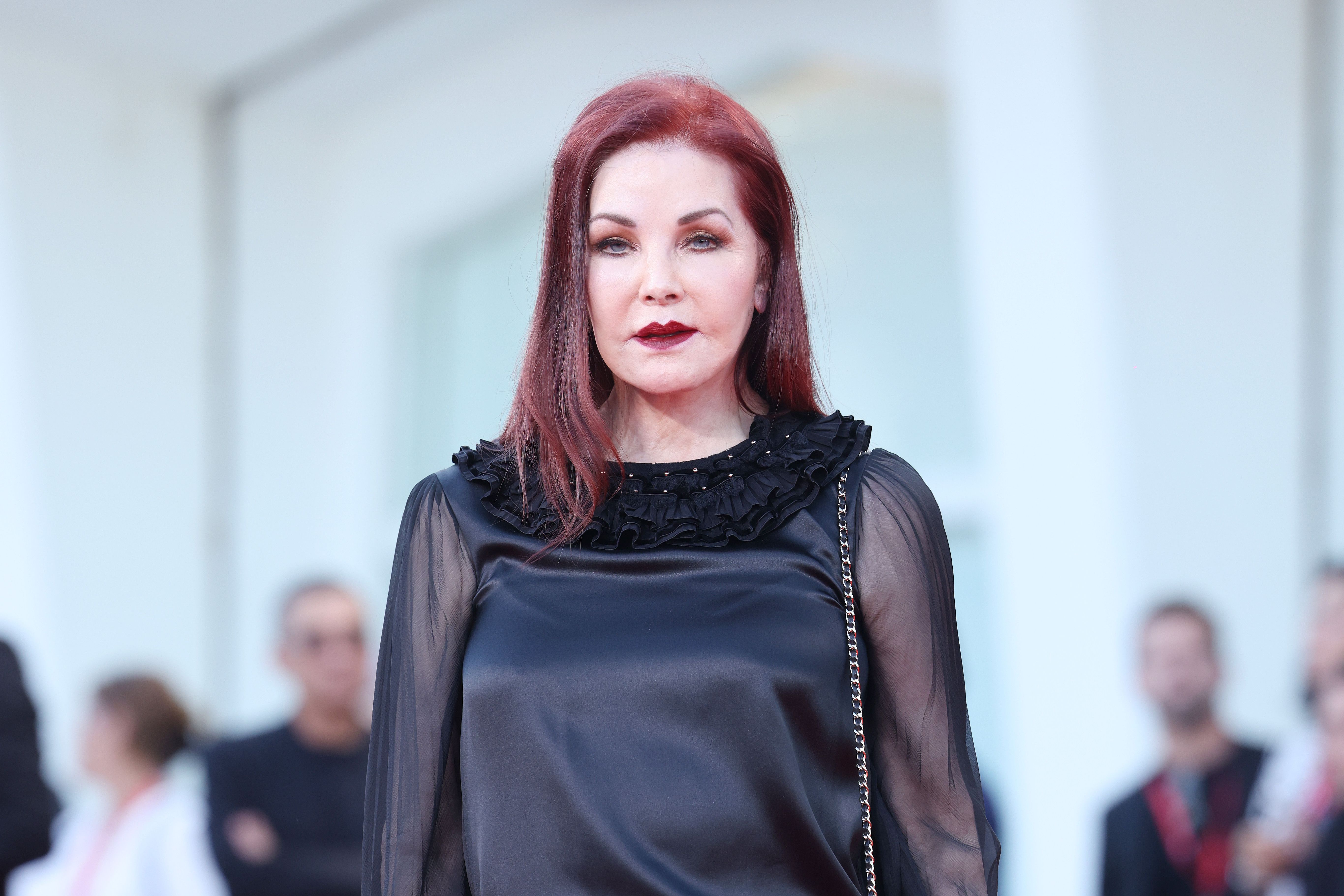 New York, USA. 2nd May, 2022. Priscilla Presley walking on the red