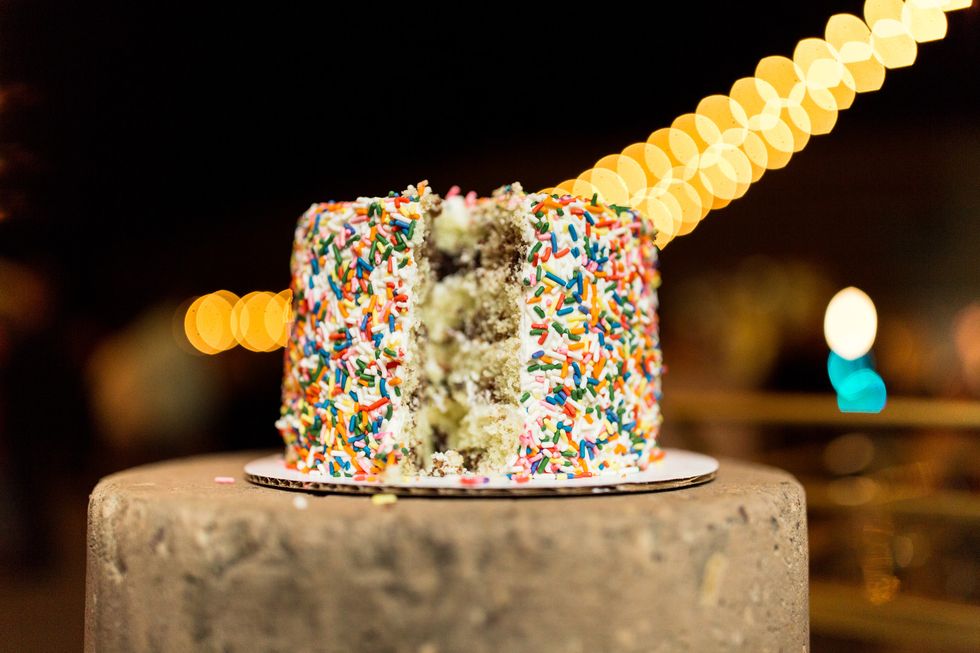 Food, Sweetness, Sprinkles, Dessert, Snack, Birthday, Confectionery, Cake, Birthday cake, 