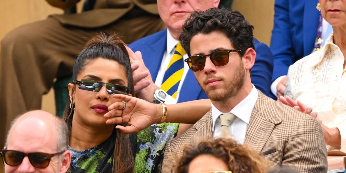 Priyanka Chopra and Nick Jonas Look Fantastic In Their Couple’s Style at Wimbledon
