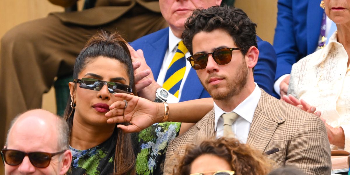 Priyanka Chopra and Nick Jonas Look Fantastic In Their Couple’s Style at Wimbledon