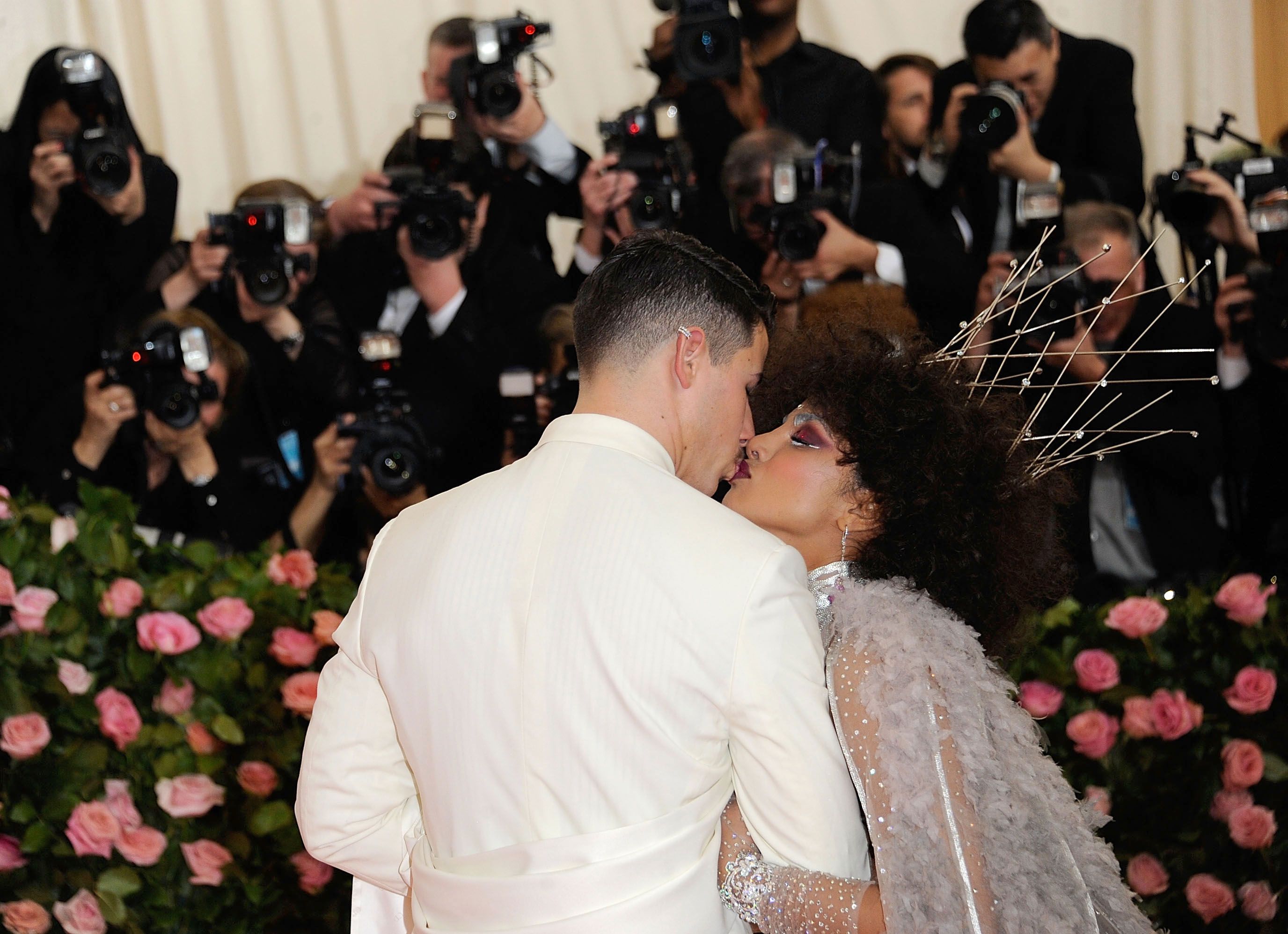 Priyanka Chopra and Nick Jonas Wore Sparkling Dior to 2019 Met Gala