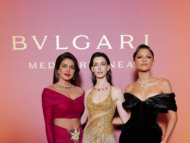 Priyanka Chopra Cudai - Zendaya, Anne Hathaway, and Priyanka Chopra all slay in diamonds