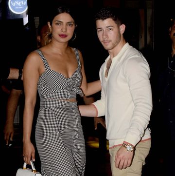 Bollywood Actor Priyanka Chopra And American Singer And Actor Nick Jonas In Mumbai