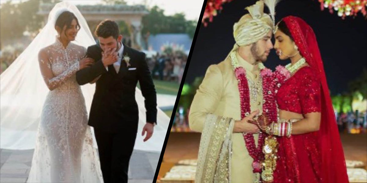 See Priyanka Chopra's Wedding Dress