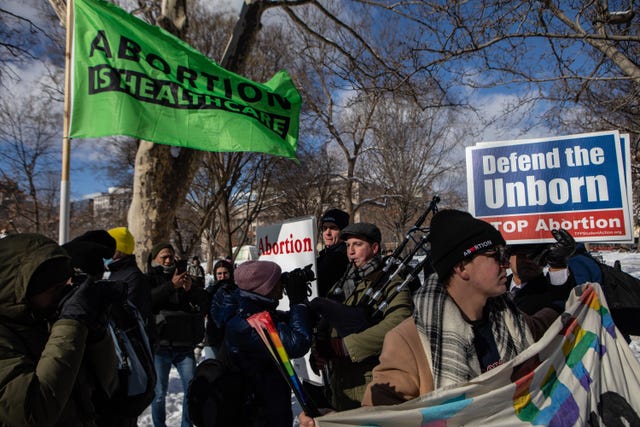 annual women's march held in washington, dc