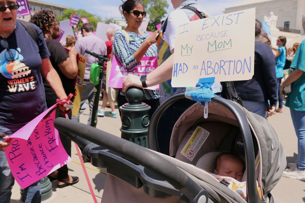 US-POLITICS-ABORTION-PROTEST-SOCIAL