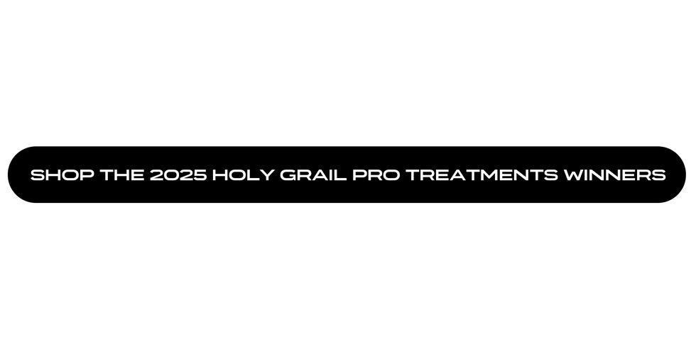 promotional banner for 2025 holy grail pro treatments winners