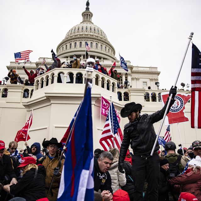 trump supporters hold "stop the steal" rally in dc amid ratification of presidential election