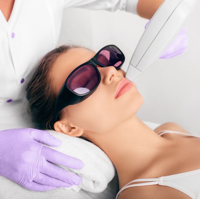 procedure laser epilation for removing hair on face