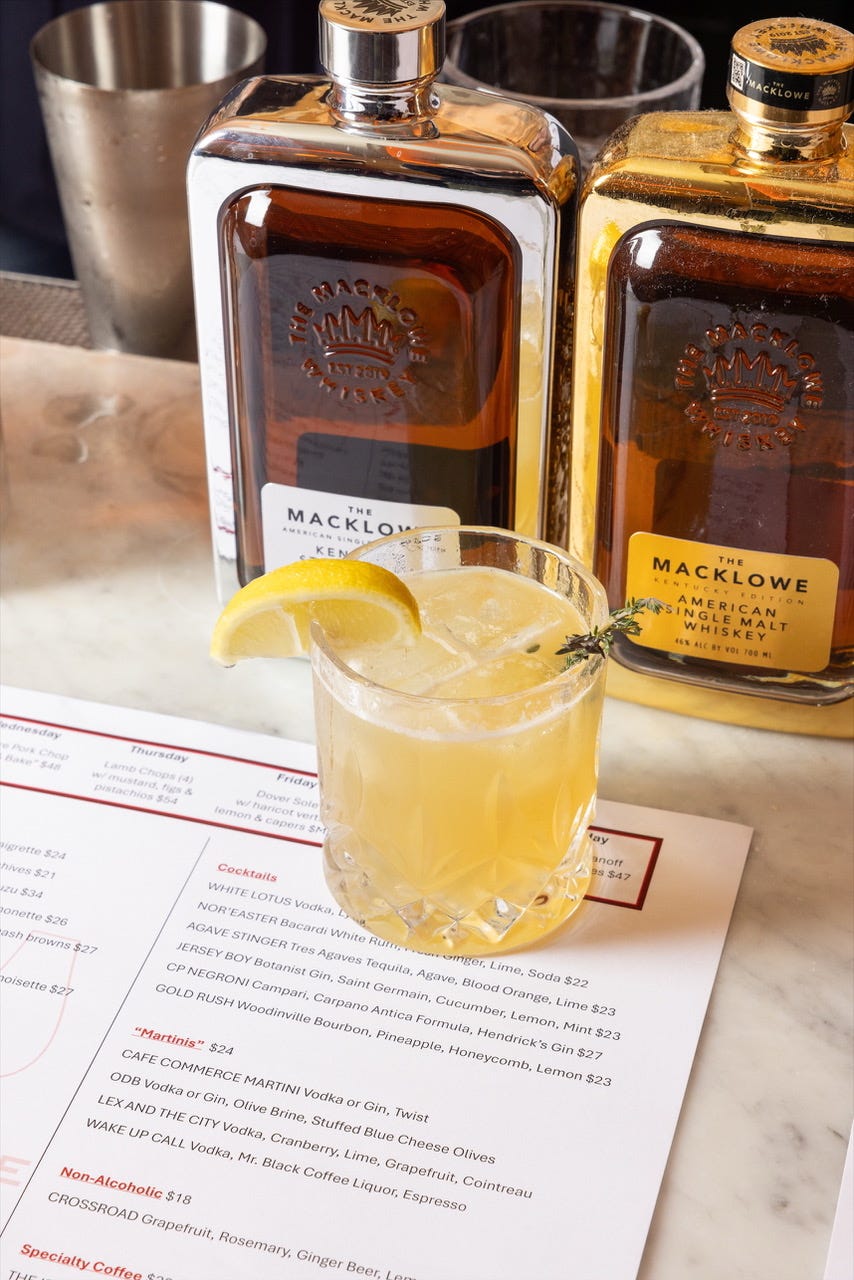 cocktail on a bar
