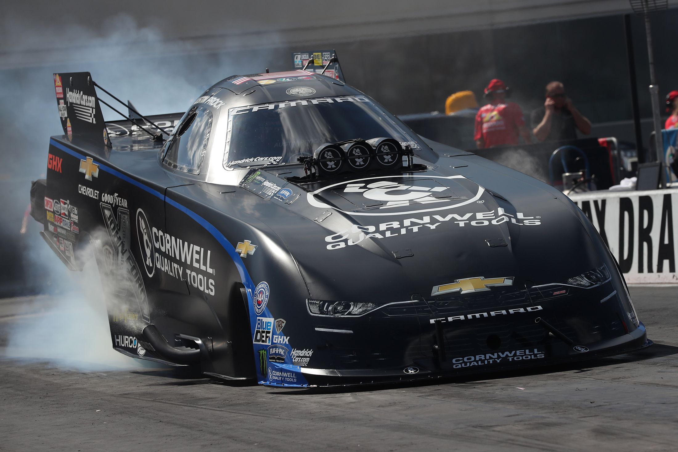 NHRA FallNationals Friday Qualifying: Prock Leads John Force Nitro Sweep