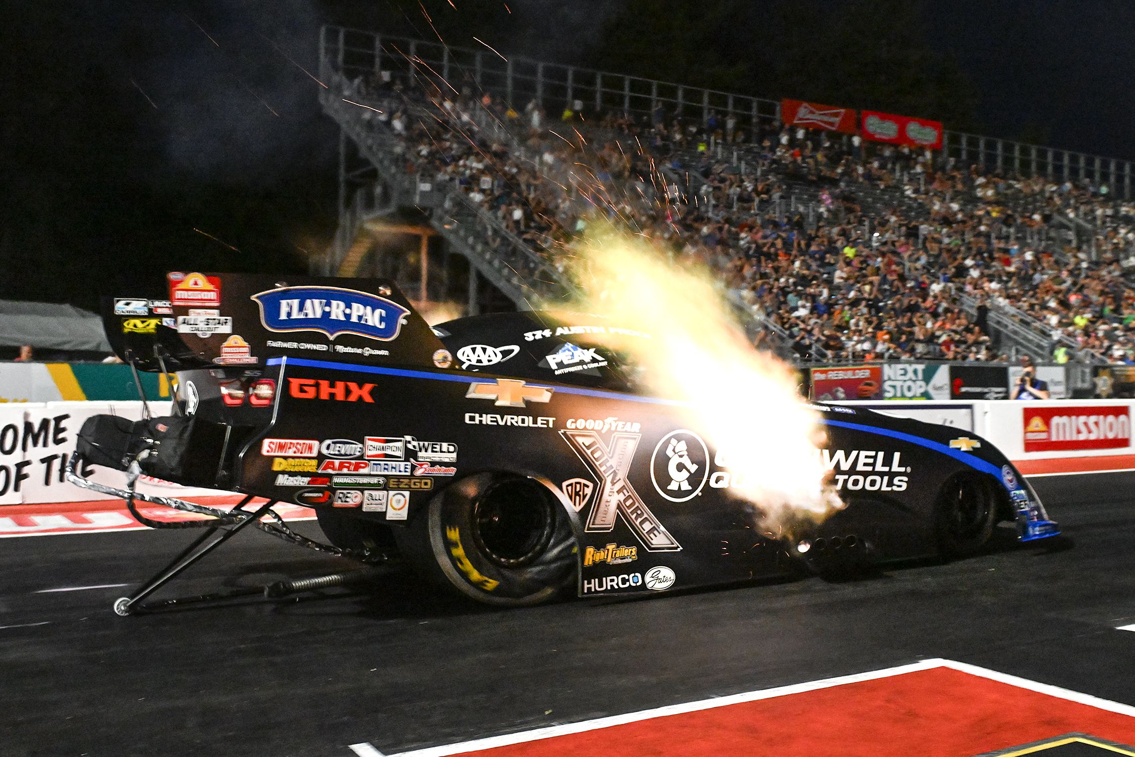 NHRA Northwest Nationals Friday Qualifying: John Force Racing's Austin ...