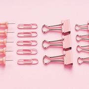 Pink, Text, Font, Material property, Fashion accessory, Metal, 