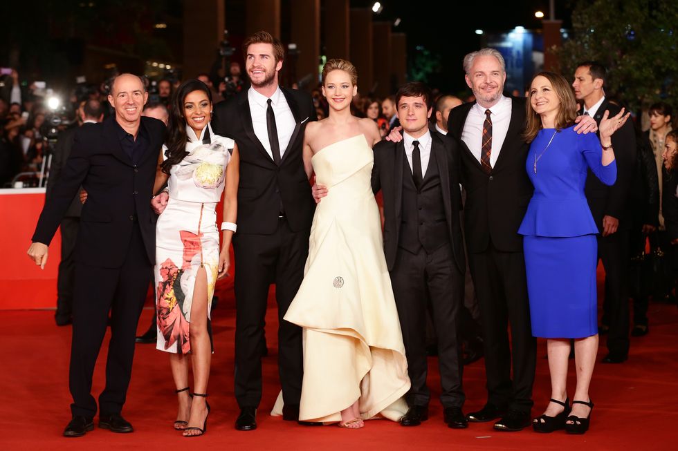 'the hunger games catching fire' premiere    the 8th rome film festival