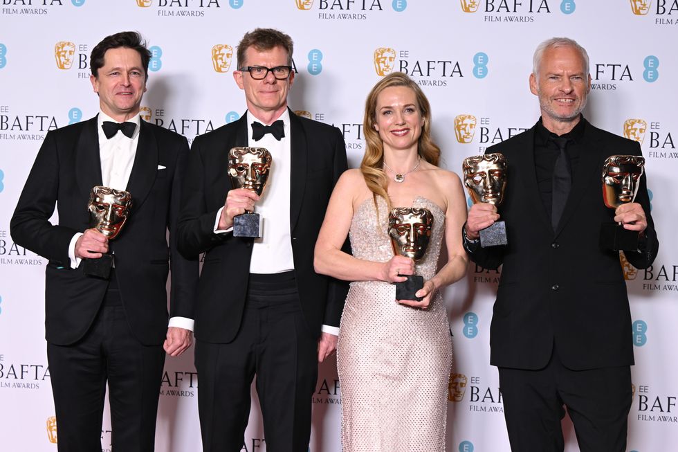 ee bafta film awards 2023 – winners room