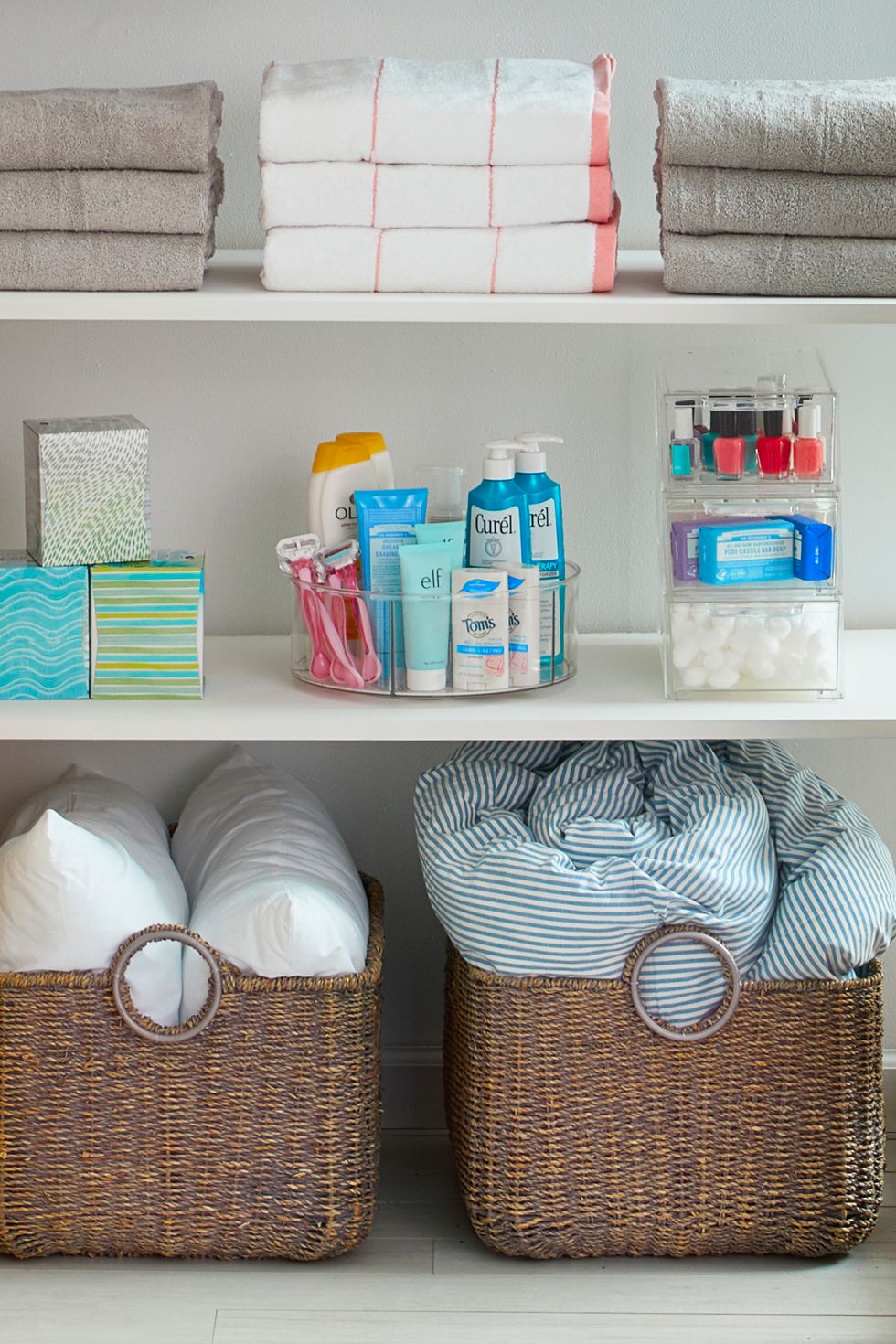 How To Beautifully Organize Your Linen Closet • Craving Some