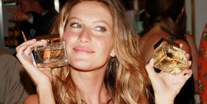 new york   july 16  model gisele bundchen launches the new dolce  gabbana fragrance the one, at saks fifth avenue, july 16, 2007 in new york city  photo by evan agostinigetty images