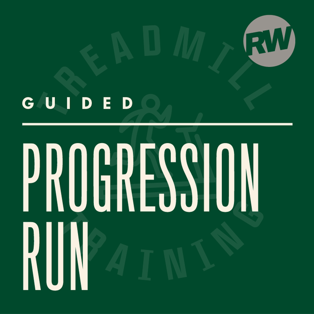 information about a guided progression run workout
