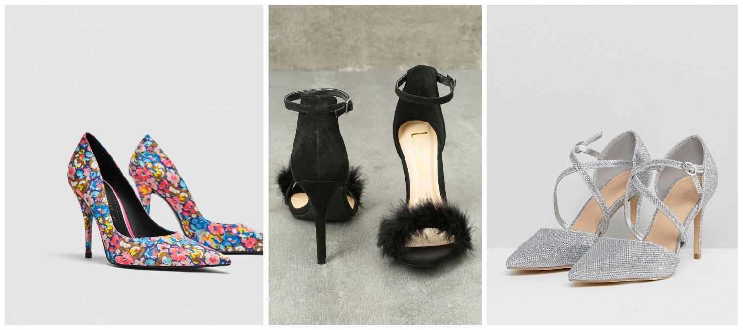 Black Satin Ankle Strap Peep Toe Heels; Wedding Shoes, Prom Shoes, Black  Heels | eBay
