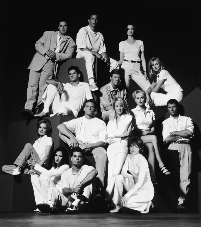 'melrose place' cast portrait