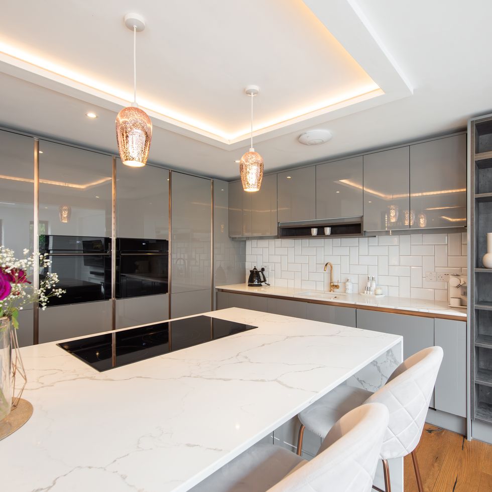 gray kitchen