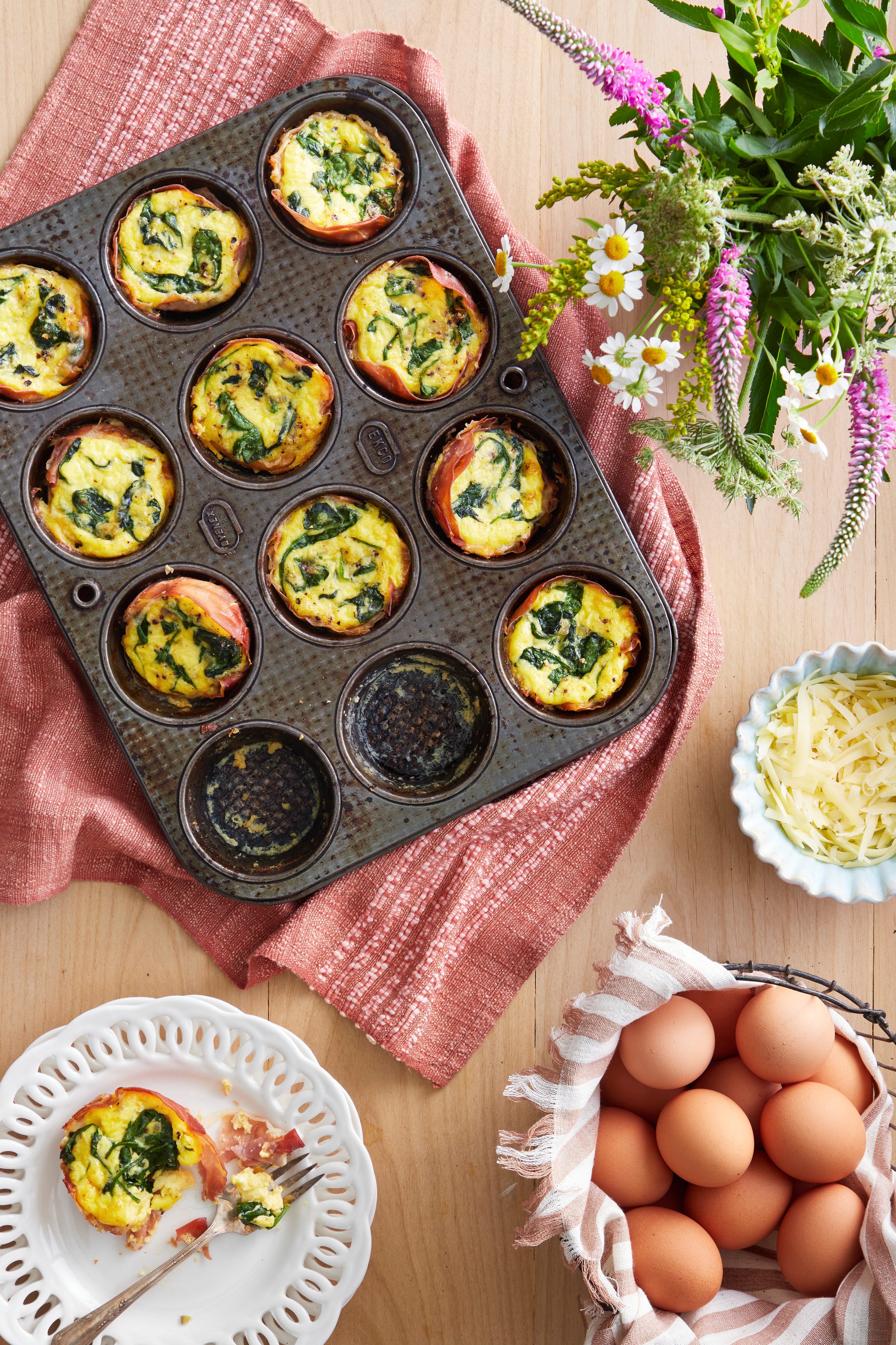 Savory Prosciutto Egg Tarts Are Our New Favorite Spring Brunch Treat