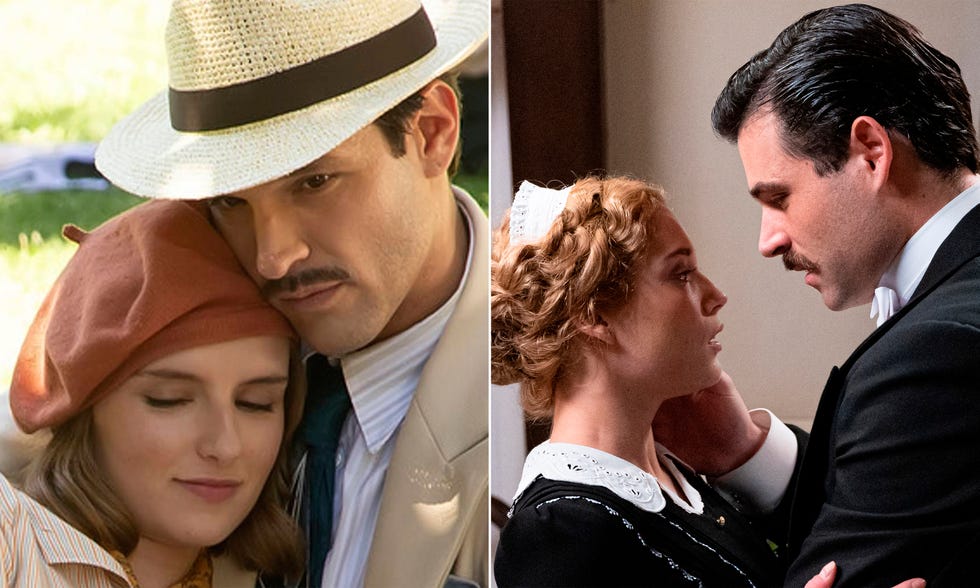 protagonistas de 'la moderna' y 'la promesa'