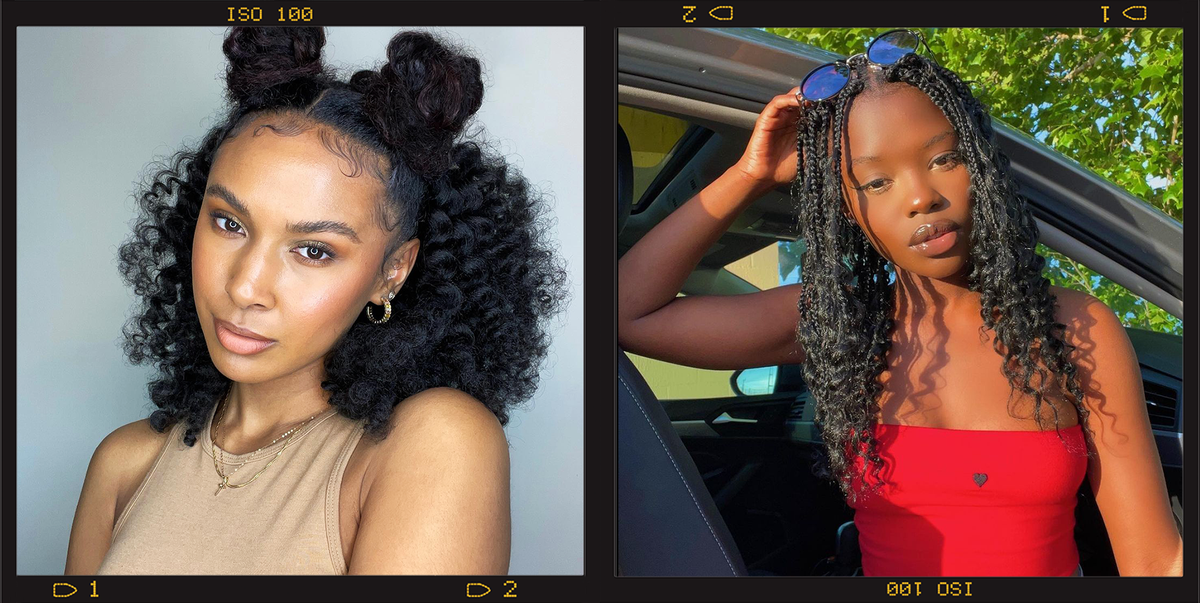 TOP 20 CURLY CROCHET BRAID HAIR STYLES FOR UK BLACK WOMEN & GIRLS