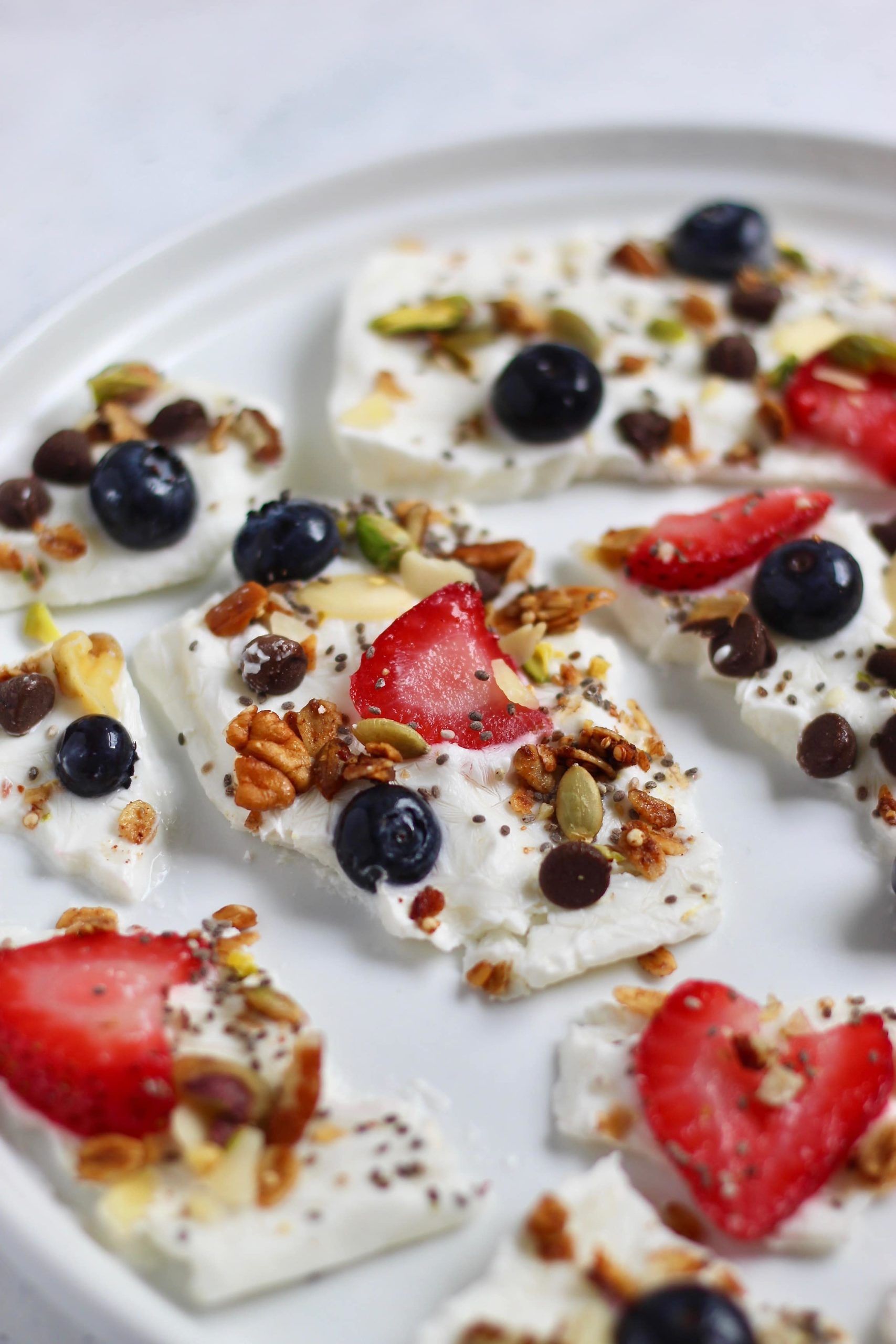 yogur barks alto en proteína