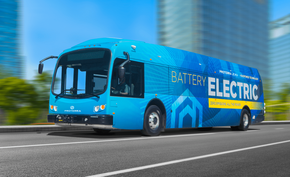 proterra electric bus canada