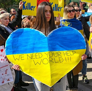 protest for ukraine