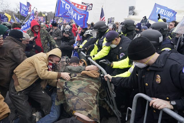 pro trump protests over electoral college vote certification