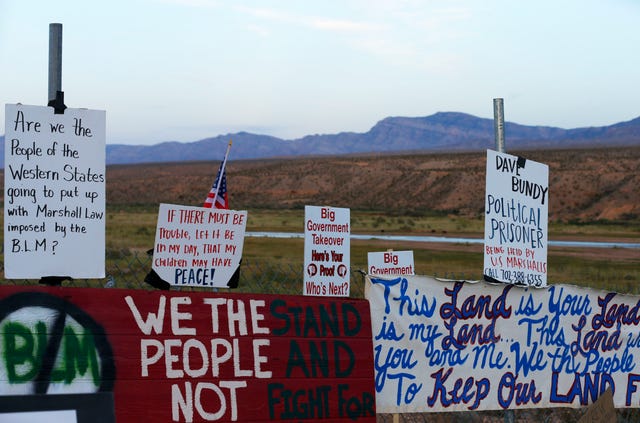 nevada rancher and federal gov't face off over land use battle