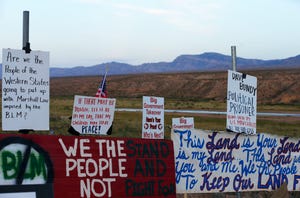 nevada rancher and federal gov't face off over land use battle