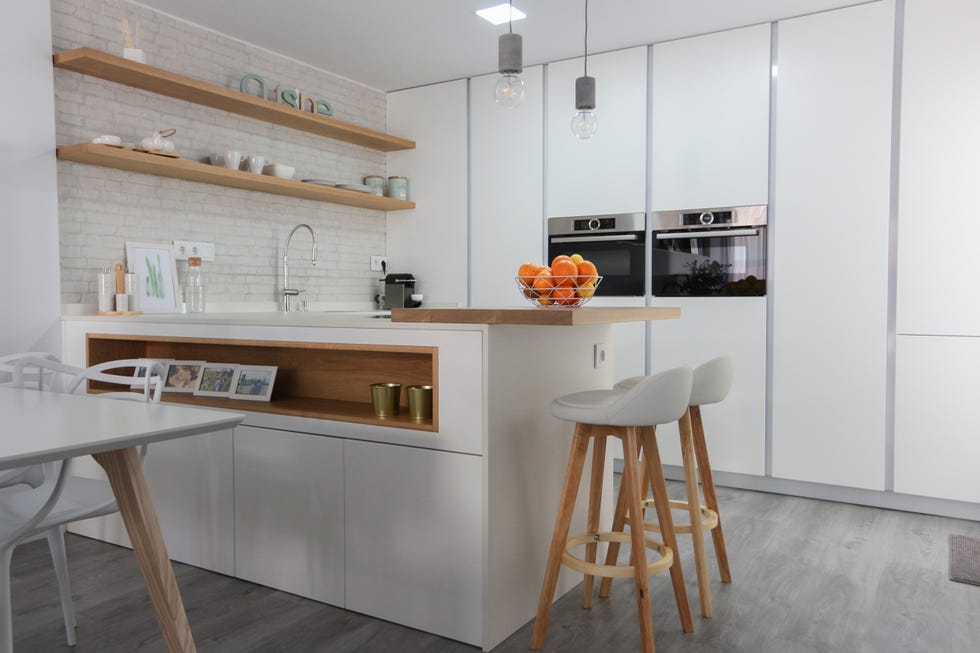Cocina abierta al salón