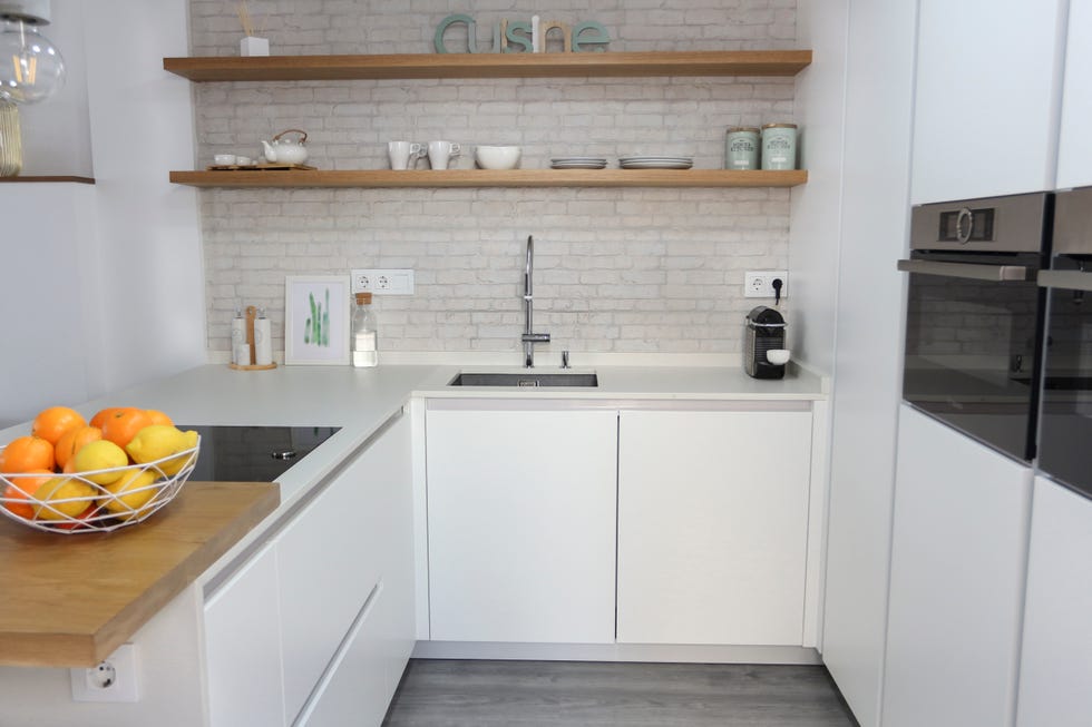 cocina abierta al salón
