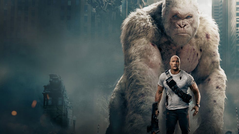 proyecto rampage es un gran éxito en netflix