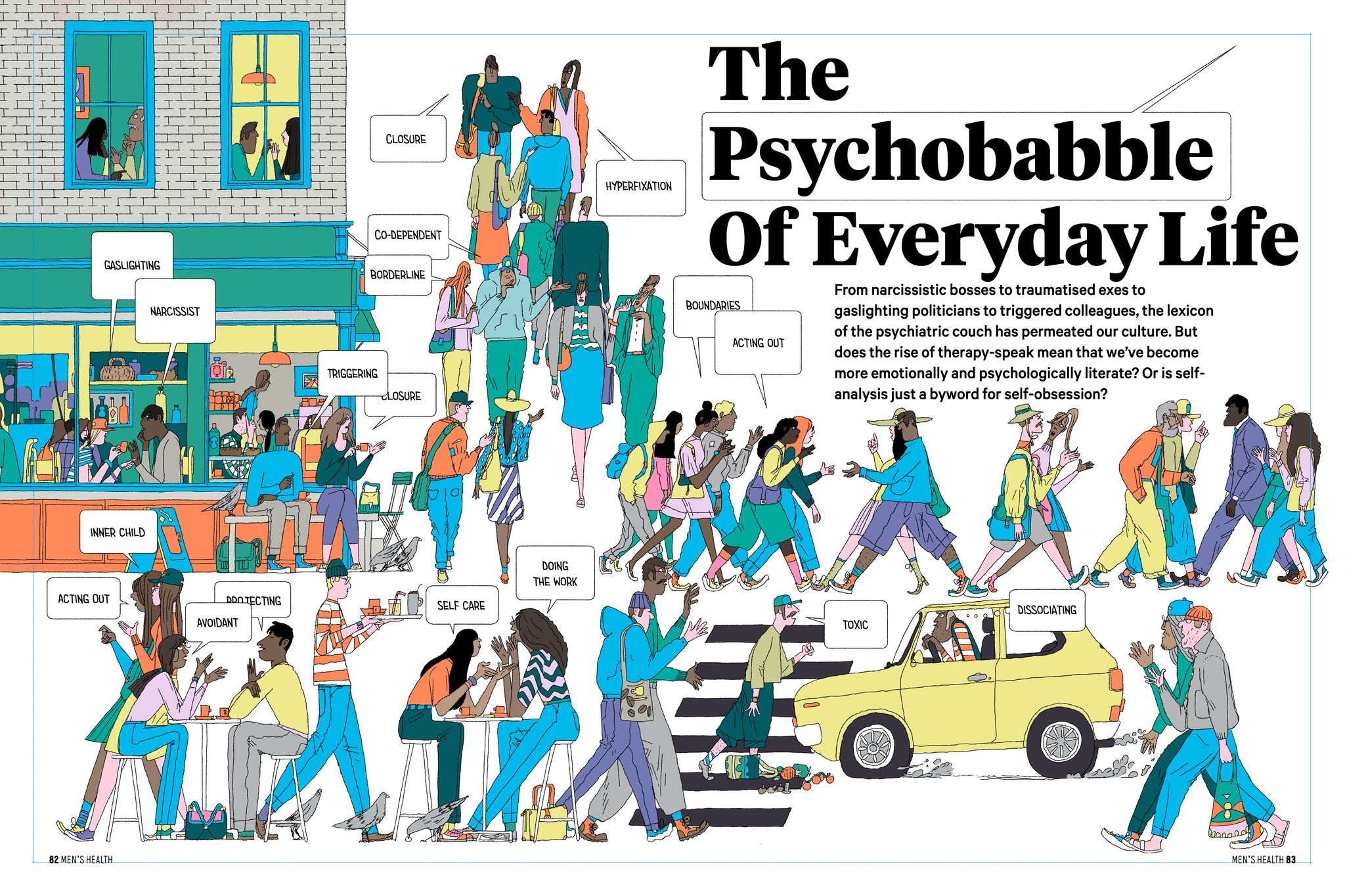 the psychobabble of everyday life