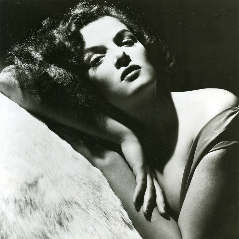 publicity portrait of american actress and sex symbol jane russell, 1940s or 1950s photo by transcendental graphicsgetty images