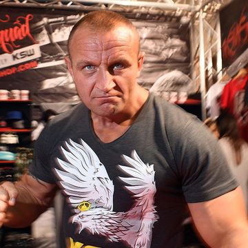el luchador polaco de mma mariusz pudzianowski