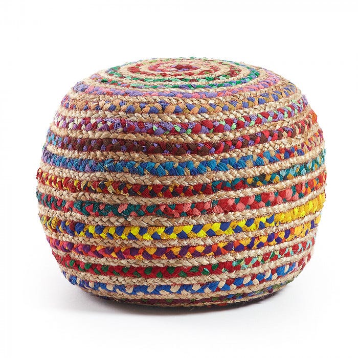 Puf multicolor