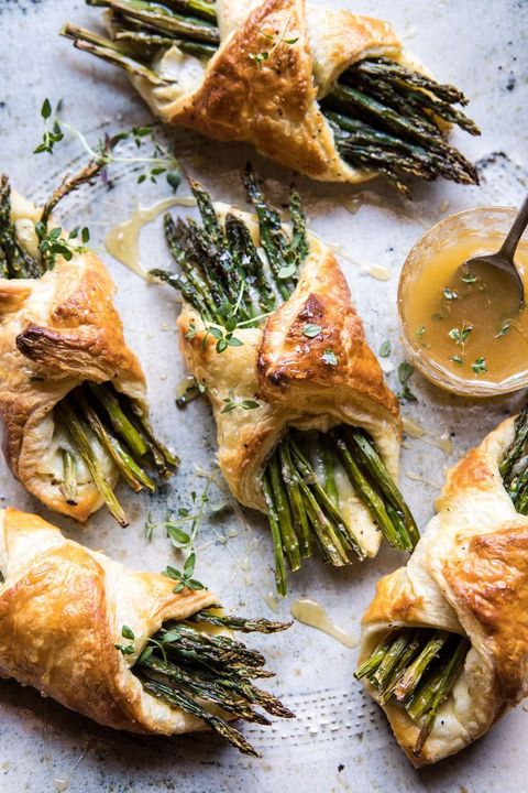 asparagus and brie puff pastry